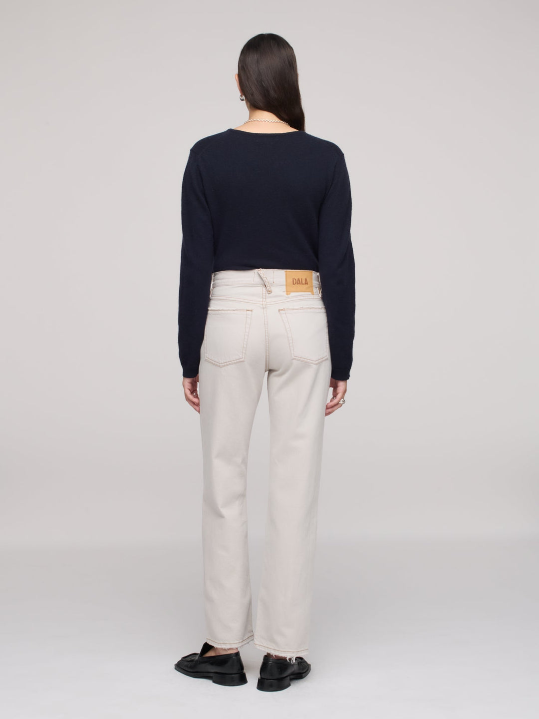 Calla Mid Rise Ankle Jeans - Fog