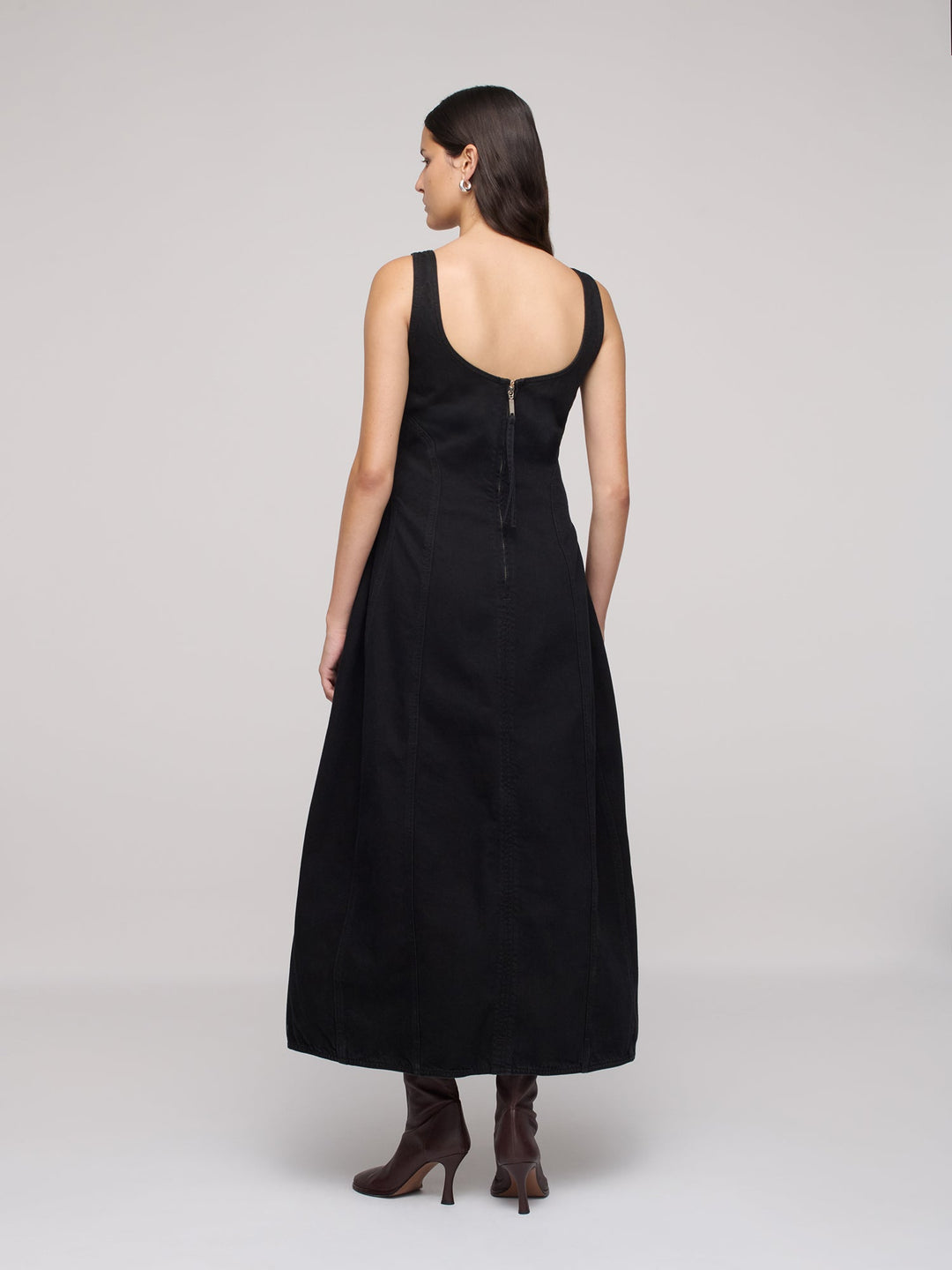 Cocoon Bustier Dress - One Year Black