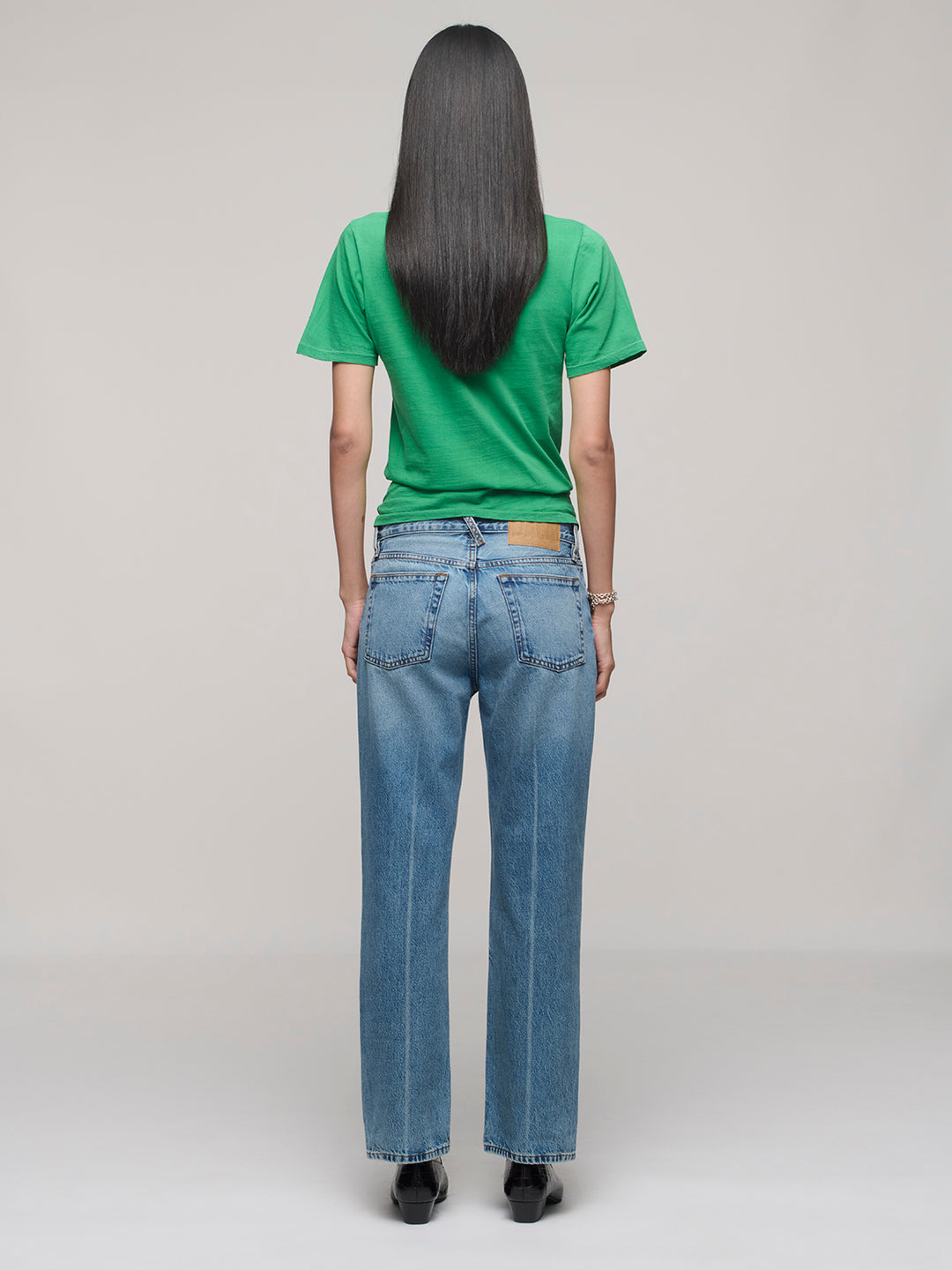 Calla Mid Rise Ankle Jeans - Attick Blue