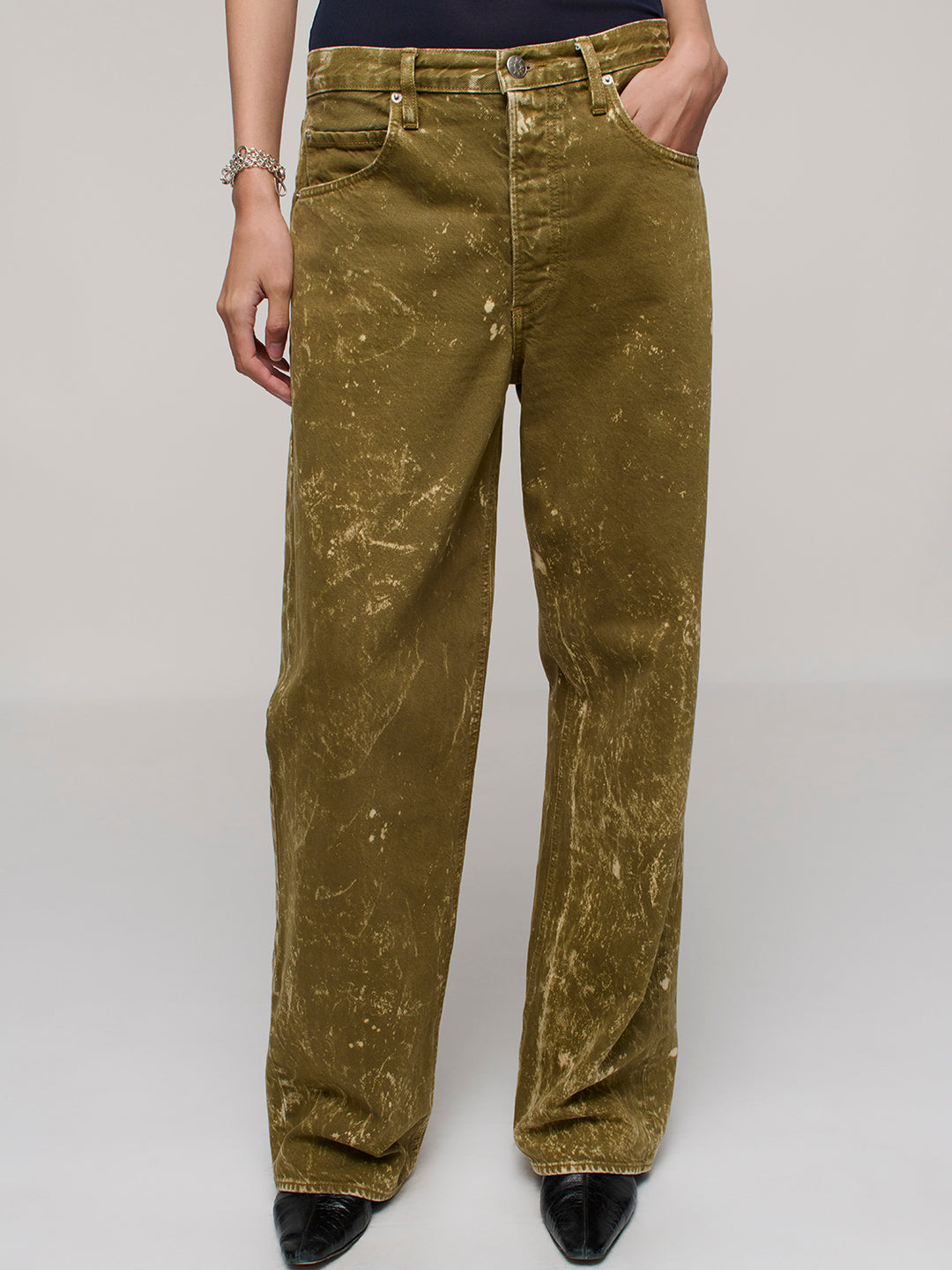 Isle Jeans - Mineral Lizard