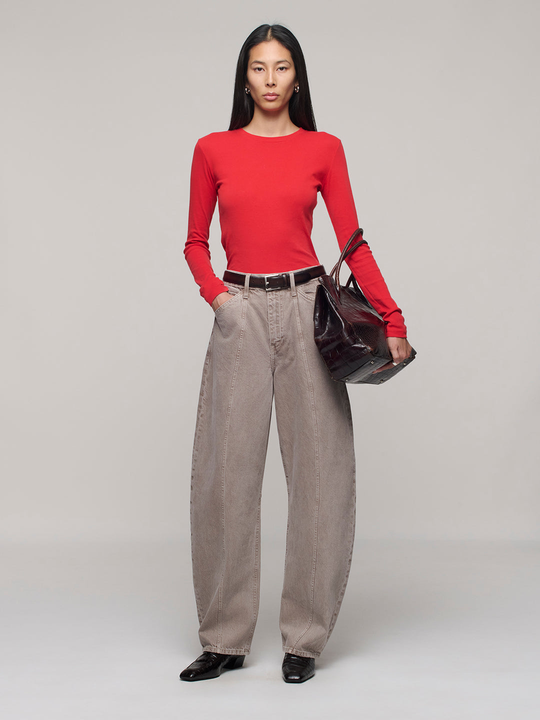 Lido Flatseam Jeans - Pure Cashmere