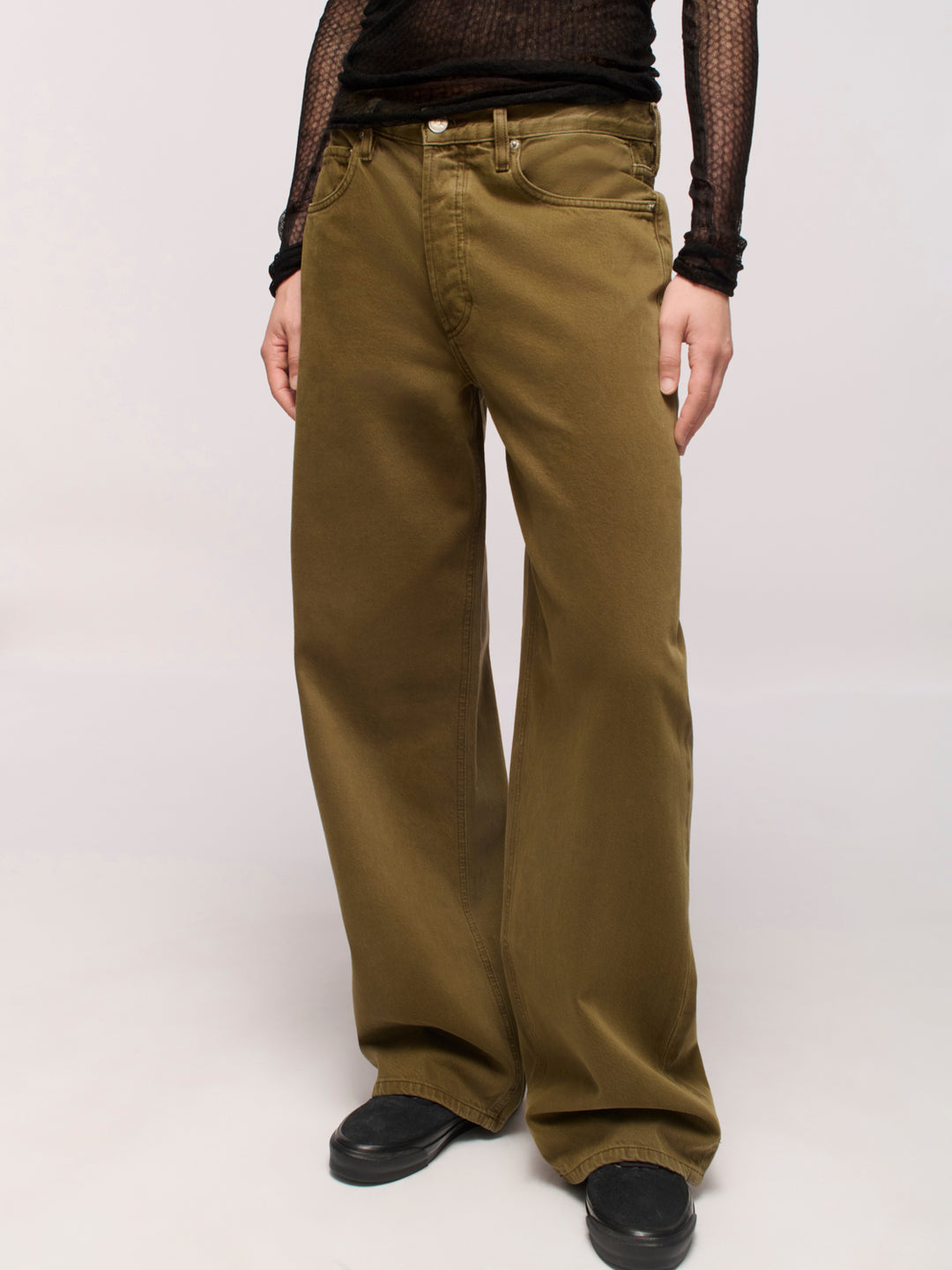 Isle Jeans - Dark Olive