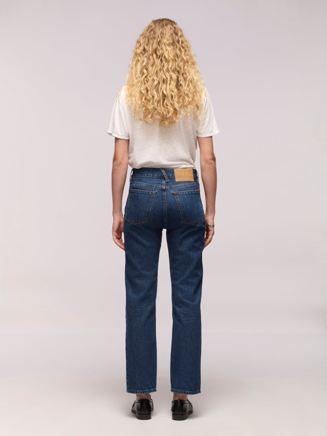 Calla Straight Ankle Jean - True Blue