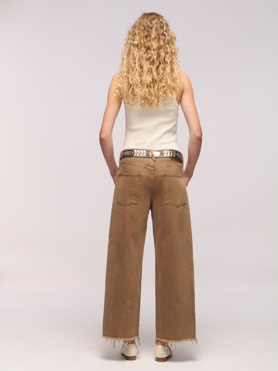 Isle Ankle Jean - Oak Brown