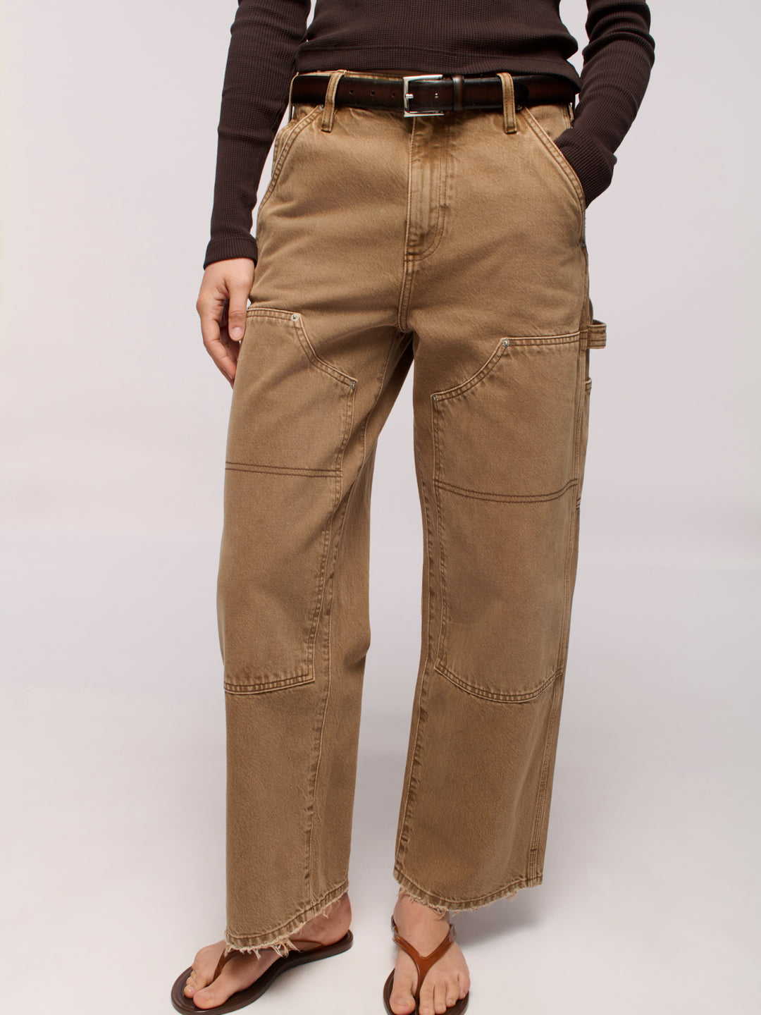Dove Carpenter Jeans - Oak Brown