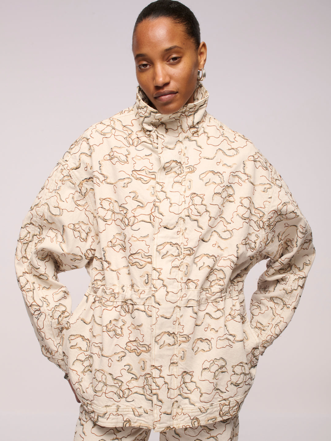 Mountain Jacket - Fiori Embroidery