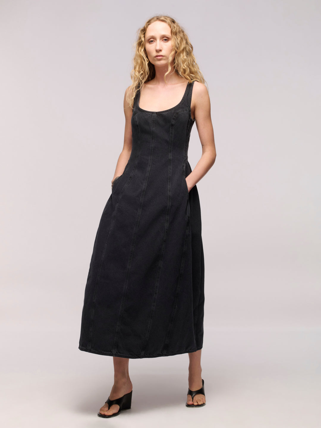 Cocoon Bustier Dress - Hurricane