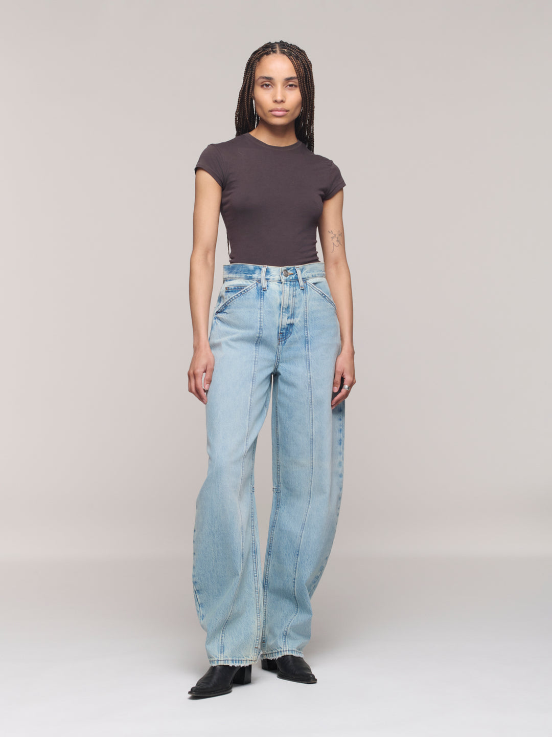 Lido Flatseam Jean - Tinted Canyon