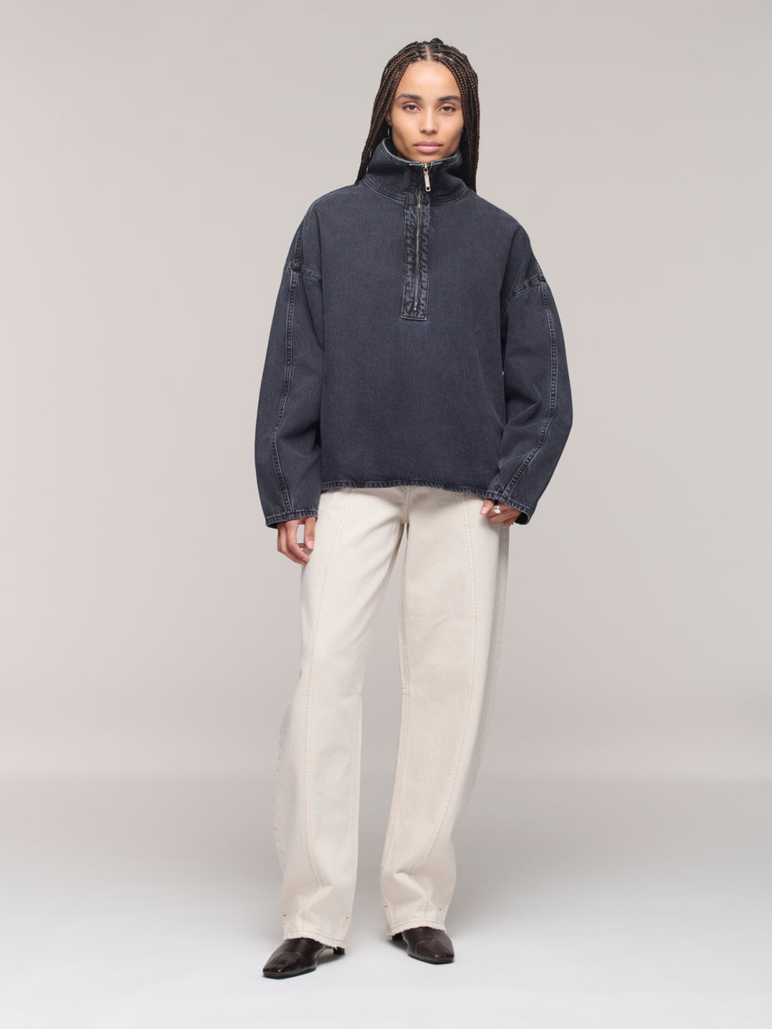 Denim Funnel Popover - Hurricane