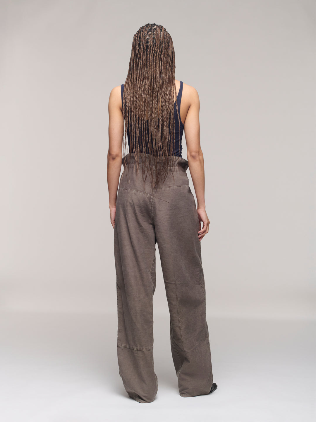 Breeze Paper Bag Pant - Castor Grey