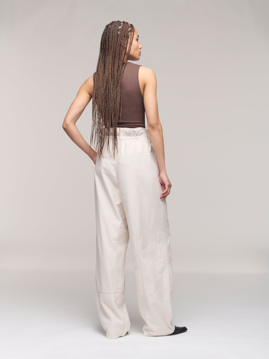 Breeze Paper Bag Pant - Salt