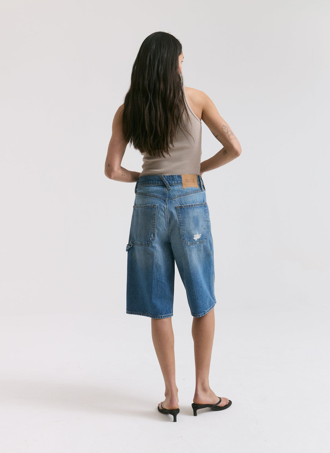 Starch Short - Painterly Blue