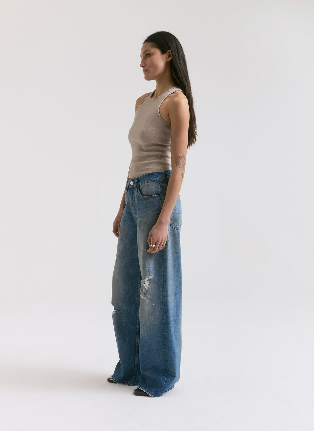 Sling Jeans - Painterly Blue