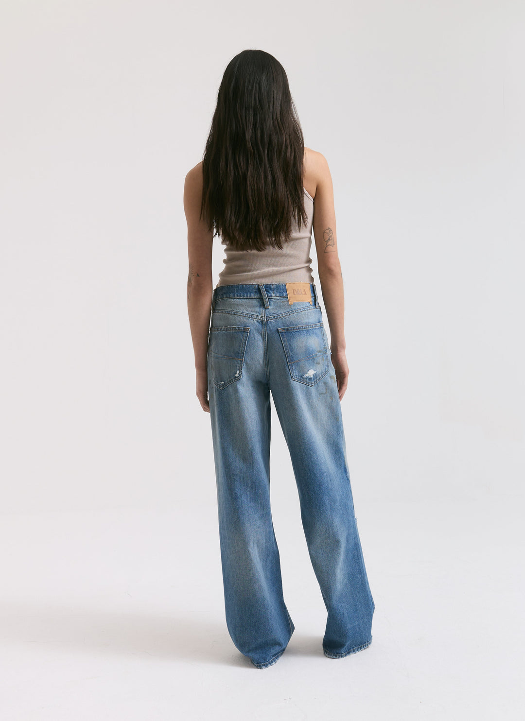 Sling Jeans - Painterly Blue
