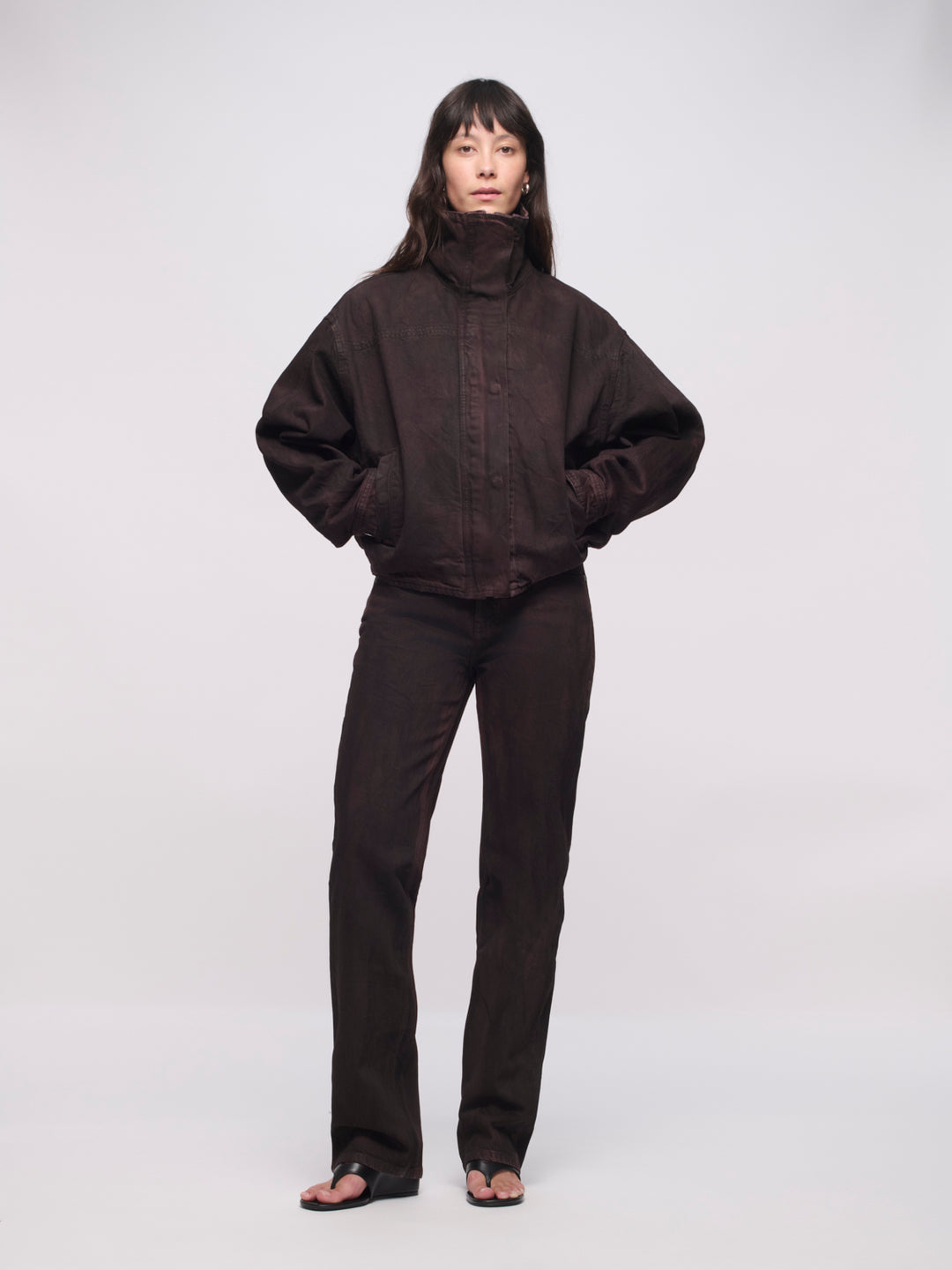 Funnel Stills Jacket - Ganache Crackle
