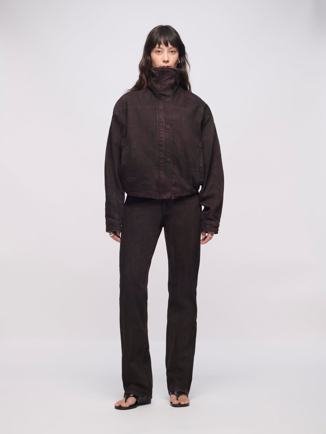 Funnel Stills Jacket - Ganache Crackle