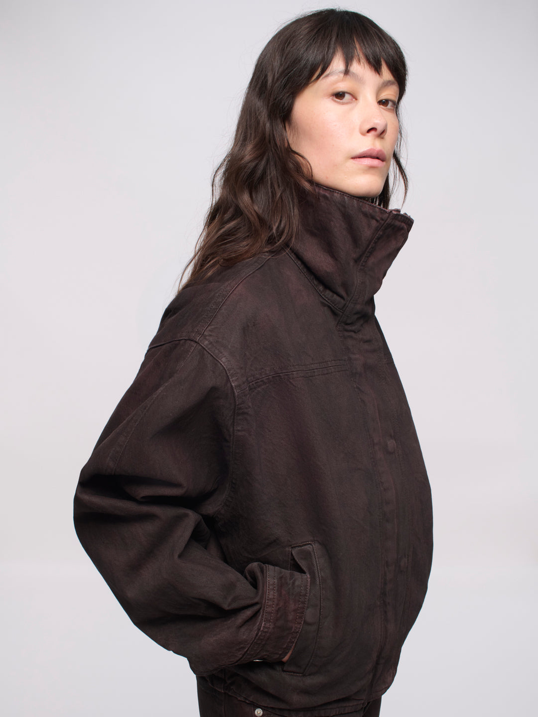 Funnel Stills Jacket - Ganache Crackle